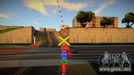 Railroad Crossing Mod Philippines v5 para GTA San Andreas