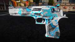 Blue deagle 1 para GTA San Andreas