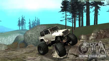 Monster Truck Edition Mesa para GTA San Andreas