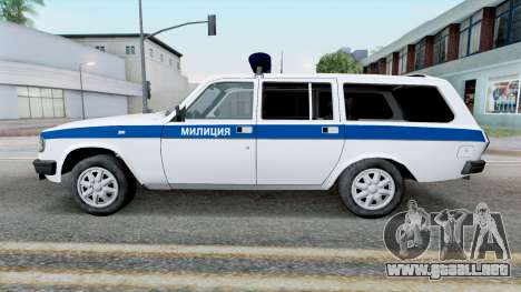 GAZ-310221 Milicia del Volga 2001 para GTA San Andreas