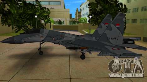 SU-30 MK Indonesia para GTA Vice City