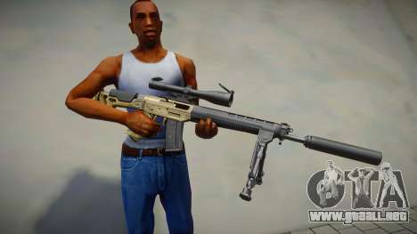 GOLD SIG SG-550 para GTA San Andreas