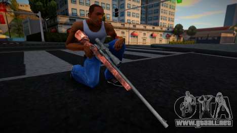 New Sniper Rifle Weapon 4 para GTA San Andreas