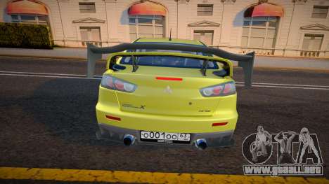 Mitsubishi Lancer X (CCD Diamond) para GTA San Andreas