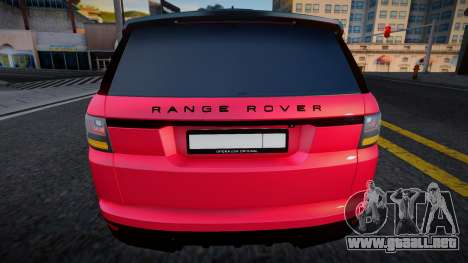 Range Rover SVR (Oper) para GTA San Andreas
