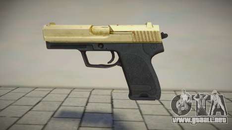 HK USP.45 ACP Gold from Stalker para GTA San Andreas