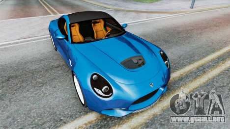 Puritalia Berlinetta 2019 para GTA San Andreas