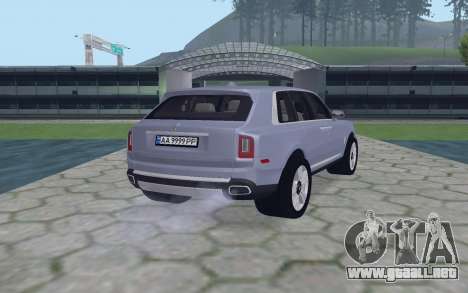 Rolls-Royce Cullinan Royal para GTA San Andreas