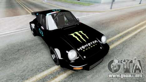 Porsche 911 Carrera RSR NASCAR Monster Energy para GTA San Andreas