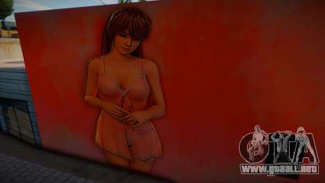 Mural Kazumi Sexi para GTA San Andreas