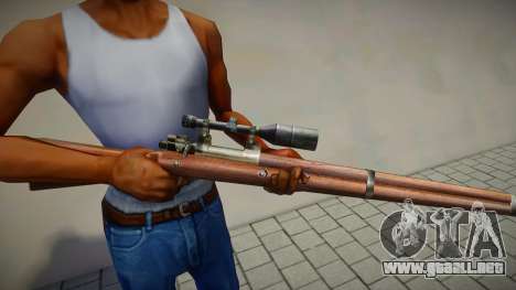 HD Sniper Rifle from RE4 para GTA San Andreas