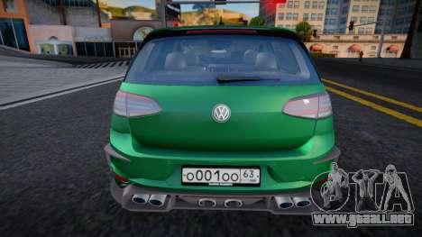 Volkswagen Golf VII CCD para GTA San Andreas