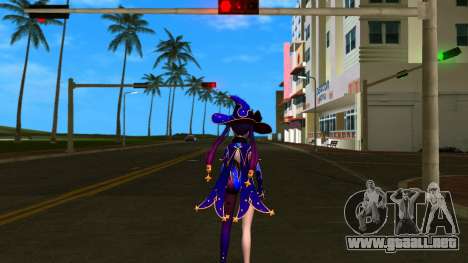 Mona Megistus from Genshin Impact v2 para GTA Vice City