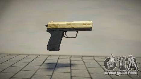 HK USP.45 ACP Gold from Stalker para GTA San Andreas