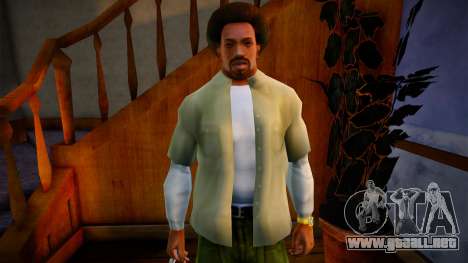 Unbuttoned Short Sleeve with Layer para GTA San Andreas