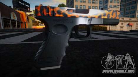 Desert Eagle Leopard Texture para GTA San Andreas