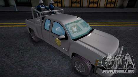 Chevrolet Silverado de G.A.T.E para GTA San Andreas