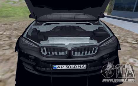 BMW X5 F15 Offroad para GTA San Andreas