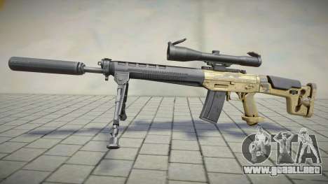 GOLD SIG SG-550 para GTA San Andreas