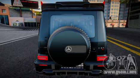 Mercedes-Benz G63 with tuning para GTA San Andreas