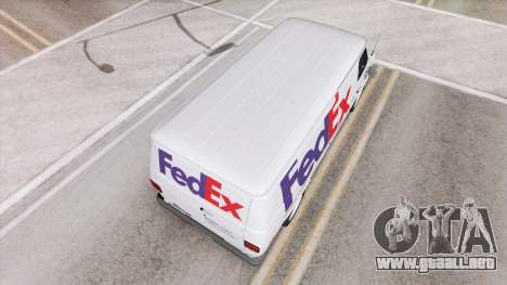 GMC G1500 Cargo Van FedEx Express Delivery para GTA San Andreas