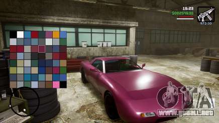 Vehicles Colors Fix para GTA San Andreas Definitive Edition