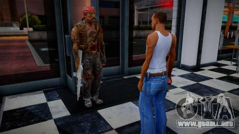 El guardaespaldas de Danny Trejo Carl para GTA San Andreas