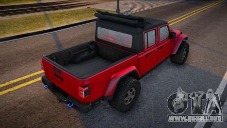 Jeep Gladiator Rubicon 2021 Belka para GTA San Andreas
