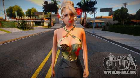 fashionista rubia para GTA San Andreas