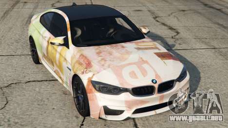 BMW M4 Oyster Pink