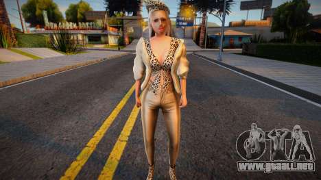 Fashionista rubia 1 para GTA San Andreas