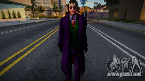 - Heath Ledger como Joker para GTA San Andreas