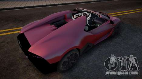 Bugatti Divo CCD para GTA San Andreas