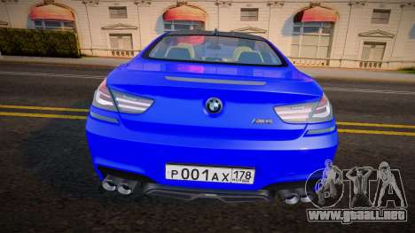 BMW M6 (Kap) para GTA San Andreas