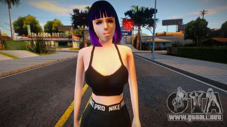 Morena sexy para GTA San Andreas
