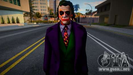 - Heath Ledger como Joker para GTA San Andreas