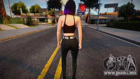 Morena sexy para GTA San Andreas