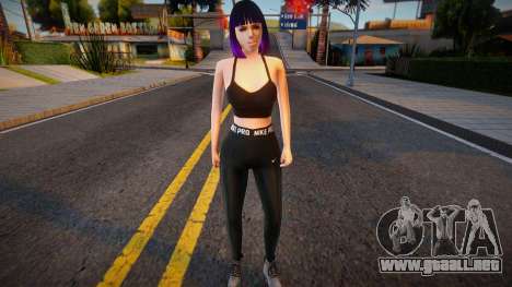Morena sexy para GTA San Andreas