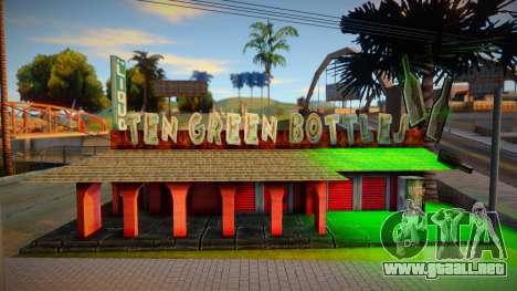 Ten Green Bottles Retexture 1.0 para GTA San Andreas