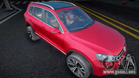 Volkswagen Touareg [BG Plates] para GTA San Andreas