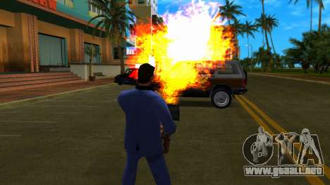 Nuevo fuego, fuente, efectos de sangre para GTA Vice City