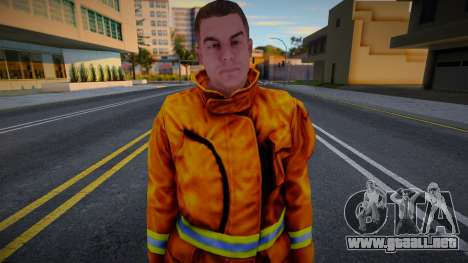 HD Fireman From GTA V para GTA San Andreas