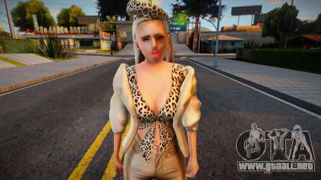 Fashionista rubia 1 para GTA San Andreas