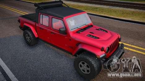 Jeep Gladiator Rubicon 2021 Belka para GTA San Andreas