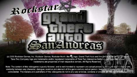 New Loadscreen for GTA SA para GTA San Andreas