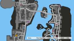 Radar, mapa e iconos al estilo de GTA 5 para GTA Vice City Definitive Edition