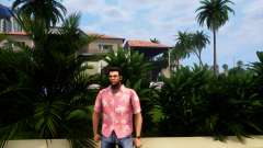 Camisa hawaiana temática v2 para GTA Vice City Definitive Edition