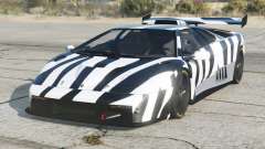 Lamborghini Diablo Ebony Clay para GTA 5