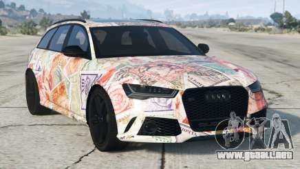 Audi RS 6 Avant Pot Pourri para GTA 5