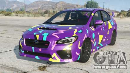 Subaru WRX Dark Orchid para GTA 5